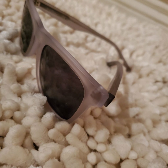 Salvatore Ferragamo Other - Ferragamo Grey Spray Painted Design Sunglasses